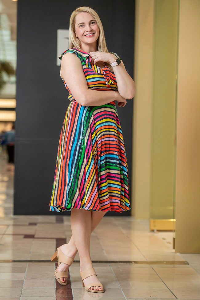 Gorman stripe clearance dress